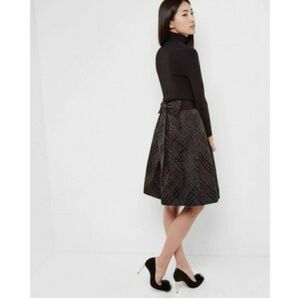 Ted Baker Mansii Plaid Bow Skirt